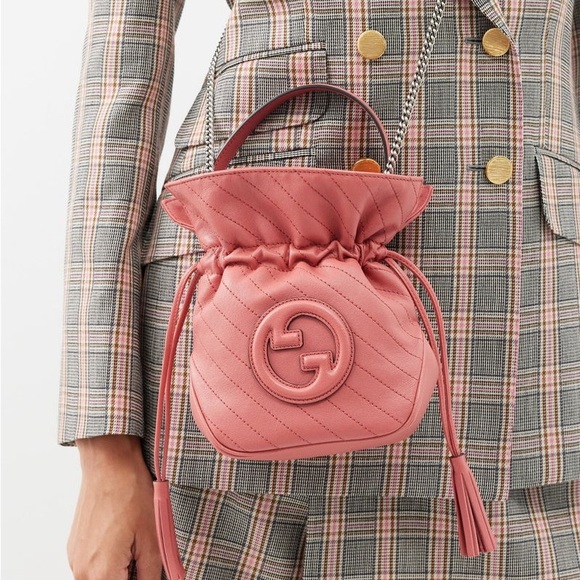 Runway Gucci Mini Blondie Tote Bag - Picture 3 of 17